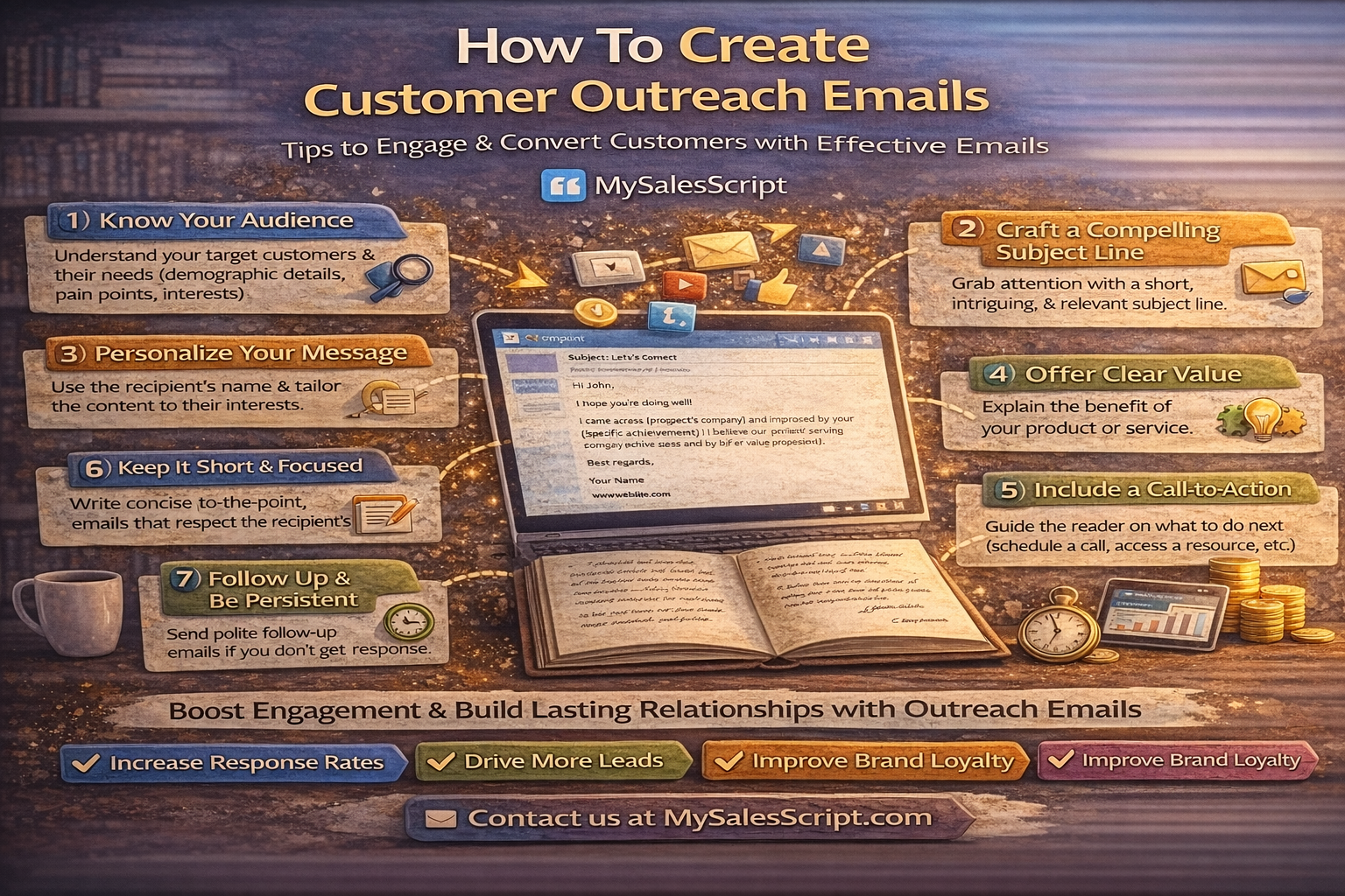 How to create Customer Outreach Email? - My Sales Script